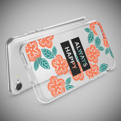 NALIA Handyhülle kompatibel mit iPhone 7, Slim Silikon Motiv Handy-Case Crystal Schutz-Hülle Dünn Durchsichtig, Etui Handy-Tasche Schale Back-Cover Transparent Bumper Butterfly Princess NALIA Transparente Hülle
