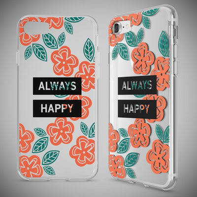 NALIA Handyhülle kompatibel mit iPhone 7, Slim Silikon Motiv Handy-Case Crystal Schutz-Hülle Dünn Durchsichtig, Etui Handy-Tasche Schale Back-Cover Transparent Bumper Butterfly Princess NALIA Transparente Hülle
