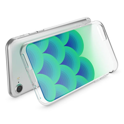 NALIA Handyhülle kompatibel mit iPhone 7, Slim Silikon Motiv Handy-Case Crystal Schutz-Hülle Dünn Durchsichtig, Etui Handy-Tasche Schale Back-Cover Transparent Bumper Butterfly Princess NALIA Transparente Hülle