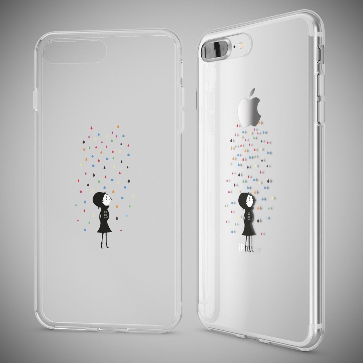 iPhone 8 Plus / 7 Plus Hülle Handyhülle von NALIA, Silikon Case Cover Bumper