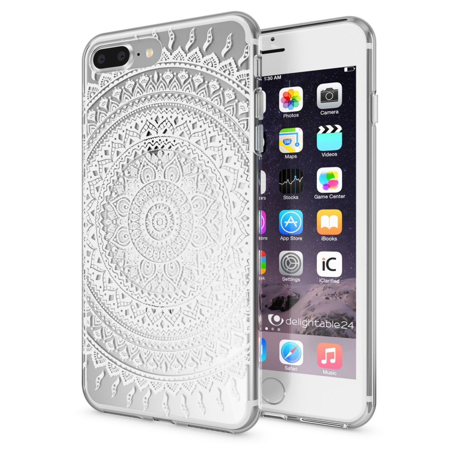 iPhone 8 Plus / 7 Plus Hülle Handyhülle von NALIA, Silikon Case Cover Bumper
