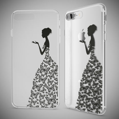 iPhone 8 Plus / 7 Plus Hülle Handyhülle von NALIA, Silikon Case Cover Bumper