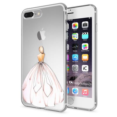 NALIA Handyhülle kompatibel mit iPhone 8 Plus / 7 Plus, Slim Silikon Motiv Handy-Case Crystal Schutz-Hülle Dünn Durchsichtig, Etui Back-Cover Schale Transparent Bumper Dreamcatcher NALIA Protective Hülle