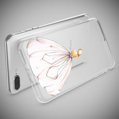 NALIA Handyhülle kompatibel mit iPhone 8 Plus / 7 Plus, Slim Silikon Motiv Handy-Case Crystal Schutz-Hülle Dünn Durchsichtig, Etui Back-Cover Schale Transparent Bumper Dreamcatcher NALIA Protective Hülle