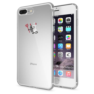 NALIA Handyhülle kompatibel mit iPhone 8 Plus / 7 Plus, Slim Silikon Motiv Handy-Case Crystal Schutz-Hülle Dünn Durchsichtig, Etui Back-Cover Schale Transparent Bumper Dreamcatcher NALIA Protective Hülle