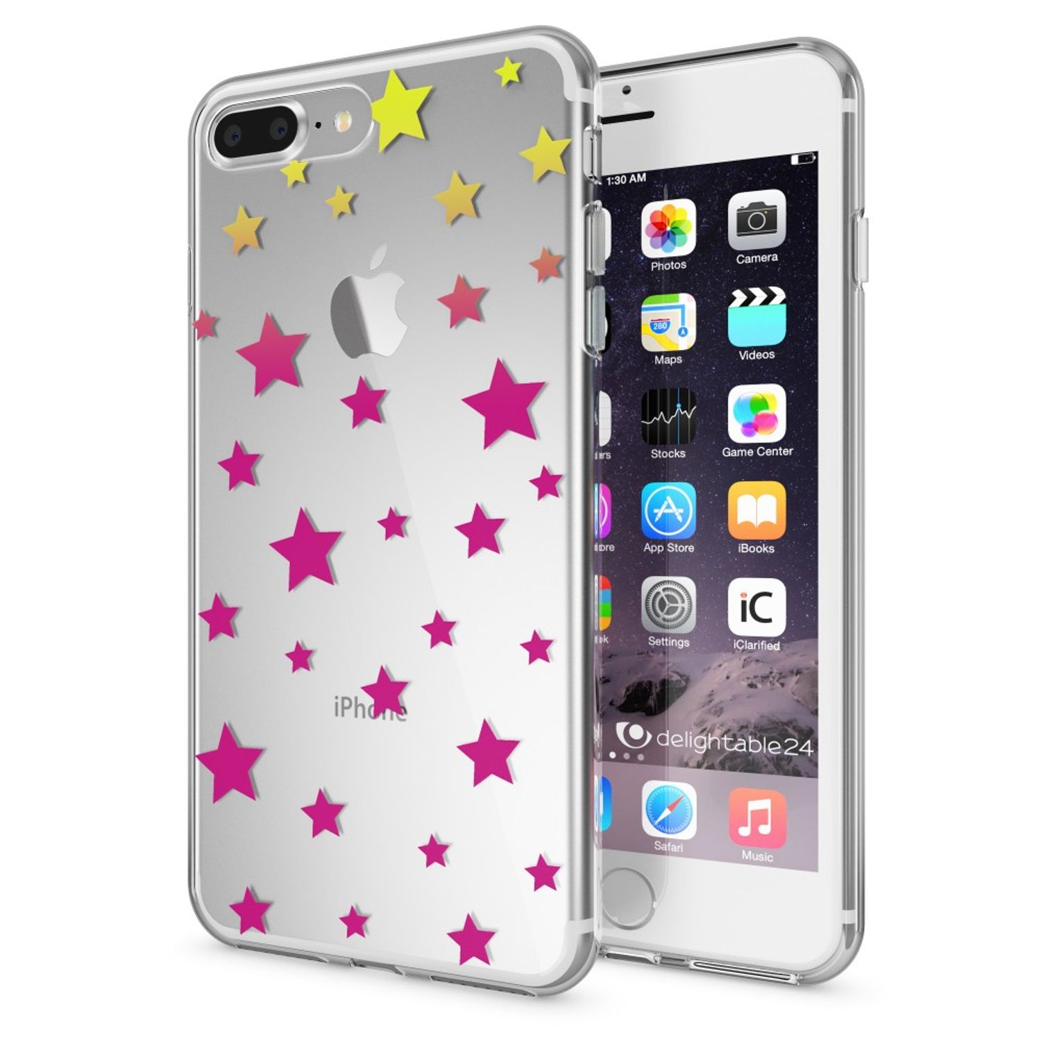 iPhone 8 Plus / 7 Plus Hülle Handyhülle von NALIA, Silikon Case Cover Bumper