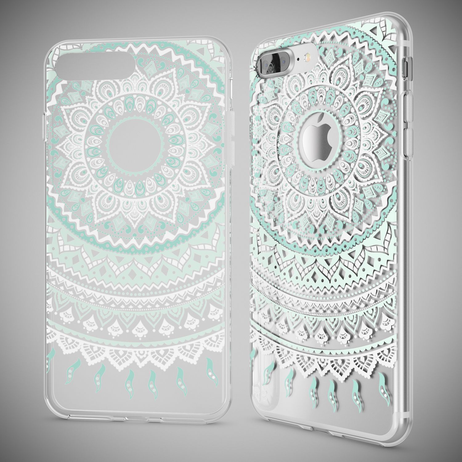 iPhone 8 Plus / 7 Plus Hülle Handyhülle von NALIA, Silikon Case Cover Bumper