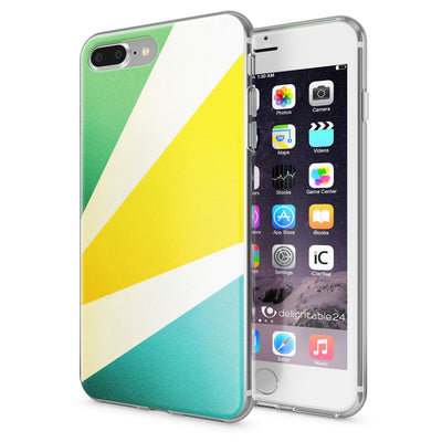 NALIA Handyhülle kompatibel mit iPhone 8 Plus / 7 Plus, Slim Silikon Motiv Handy-Case Crystal Schutz-Hülle Dünn Durchsichtig, Etui Back-Cover Schale Transparent Bumper Spring Flowers NALIA Protective Hülle