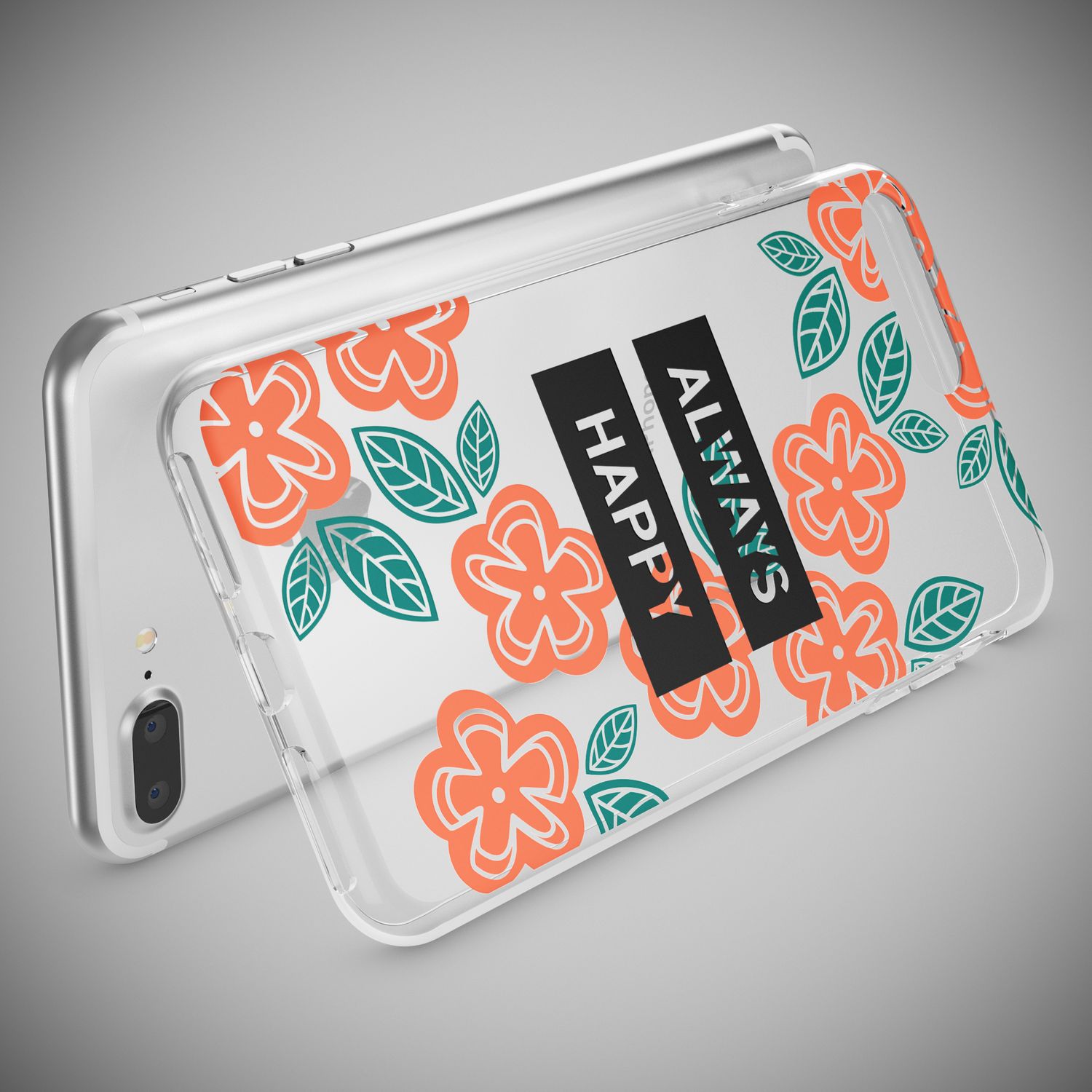 iPhone 8 Plus / 7 Plus Hülle Handyhülle von NALIA, Silikon Case Cover Bumper