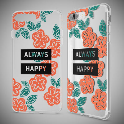 NALIA Handyhülle kompatibel mit iPhone 8 Plus / 7 Plus, Slim Silikon Motiv Handy-Case Crystal Schutz-Hülle Dünn Durchsichtig, Etui Back-Cover Schale Transparent Bumper Stars NALIA Protective Hülle