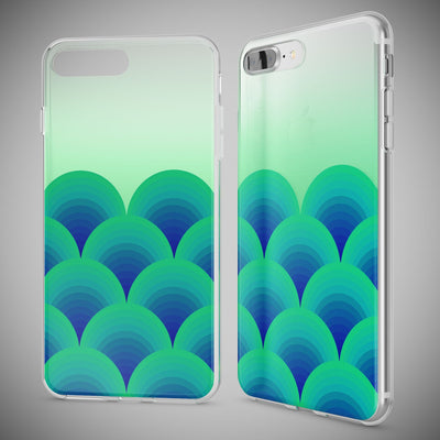 NALIA Handyhülle kompatibel mit iPhone 8 Plus / 7 Plus, Slim Silikon Motiv Handy-Case Crystal Schutz-Hülle Dünn Durchsichtig, Etui Back-Cover Schale Transparent Bumper Deer NALIA Protective Hülle
