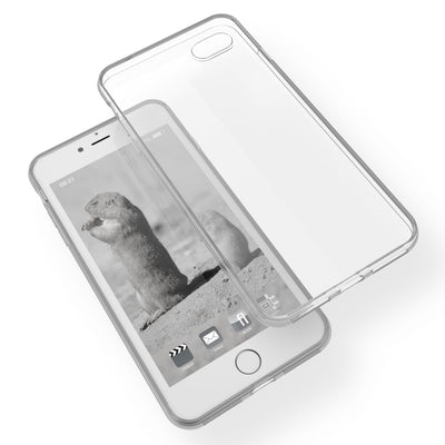 NALIA Handyhülle kompatibel mit iPhone SE 2022 / SE 2020 / 8 / 7 Hülle, Durchsichtige Silikon Schutzhülle Phone Cover Handy-Tasche Weich, Ultra-Slim Soft Bumper Case Backcover Dünn - Transparent Default Title NALIA SlimFit Hülle