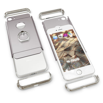 iPhone 7 Handyhülle Outdoor NALIA Case Cover 360° Ring NALIA Protective Hülle