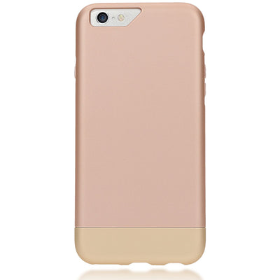 NALIA Handyhülle kompatibel mit iPhone 6 6S, Schutz-Hülle Case Stoßfest, Slider Hardcase Handy-Tasche Dünn, zwei-teiliges Slim Back-Cover Telefon-Schale Thin Smart-Phone Etui Matt Bumper - Rose Gold NALIA Protective Hülle