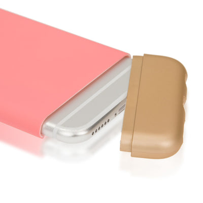NALIA Handyhülle kompatibel mit iPhone 6 6S, Schutz-Hülle Case Stoßfest, Slider Hardcase Handy-Tasche Dünn, zwei-teiliges Slim Back-Cover Telefon-Schale Thin Smart-Phone Etui Matt Bumper - Rose Gold NALIA Protective Hülle