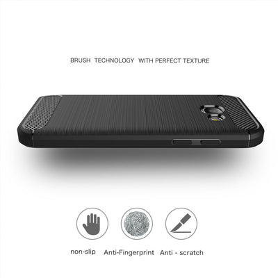 NALIA Handyhülle kompatibel mit Samsung Galaxy A5 2017, Ultra Slim Silikon Case Cover, Dünne Crystal Schutz-Hülle, Etui Handy-Tasche Back-Cover Bumper, TPU Smart-Phone Gummihülle Schwarz NALIA Protective Hülle