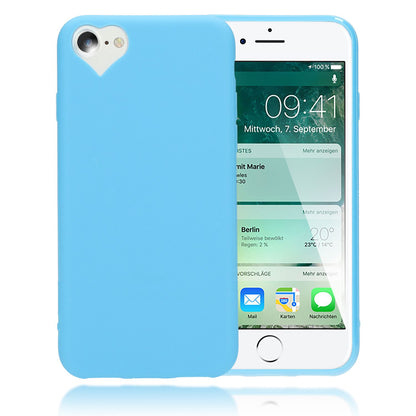 NALIA Handy Hülle für iPhone SE 2022 / SE 2020 / 8 / 7, Herz Case Cover Schutz NALIA