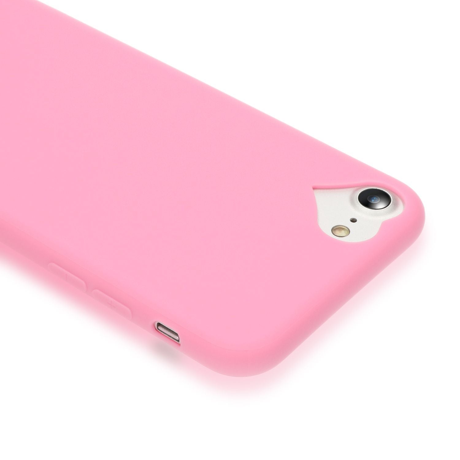 NALIA Handy Hülle für iPhone SE 2022 / SE 2020 / 8 / 7, Herz Case Cover Schutz NALIA