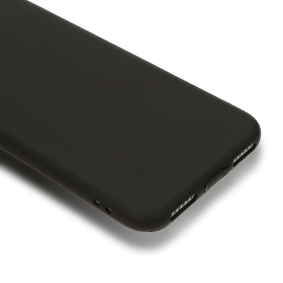 NALIA Herz Handyhülle kompatibel mit iPhone SE 2022 / SE 2020 / 8 / 7 Hülle, Dünne Silikon Schutzhülle Soft Phone Case Cover, Ultra-Slim Backcover Gummi Bumper Handy-Tasche Schale Schwarz NALIA Protective Hülle