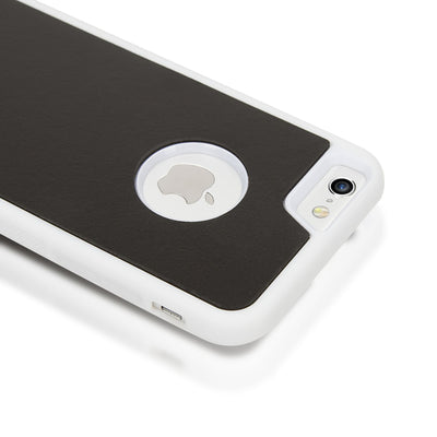 NALIA Handyhülle kompatibel mit iPhone 6 6S, Anti-Gravity Case, Dünne Zero-Gravity selbstklebende Silikon Selfie Schutz-Hülle, Ultra Slim Back-Cover Bumper Smart-Phone Etui Schwarz NALIA Protective Hülle