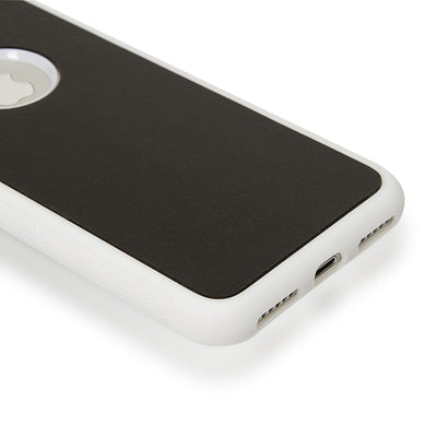 NALIA Handyhülle kompatibel mit iPhone 7, Anti-Gravity Case, Dünne Handyhülle Zero-Gravity selbstklebende Silikon Selfie Schutz-Hülle, Ultra Slim Back-Cover Bumper Smart-Phone Etui Weiß NALIA Protective Hülle