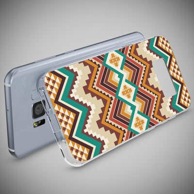 NALIA Handyhülle kompatibel mit Samsung Galaxy S8 Plus, Motiv Design Slim Silikon Case Cover, Crystal Schutzhülle Handy-Tasche Dünn, Muster Backcover Smart-Phone Hülle Mandala Blau Türkis NALIA Protective Hülle