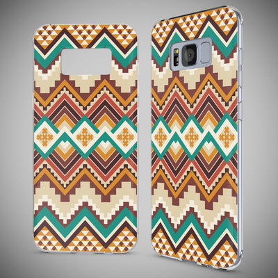 NALIA Handyhülle kompatibel mit Samsung Galaxy S8 Plus, Motiv Design Slim Silikon Case Cover, Crystal Schutzhülle Handy-Tasche Dünn, Muster Backcover Smart-Phone Hülle Mandala Blau Türkis NALIA Protective Hülle