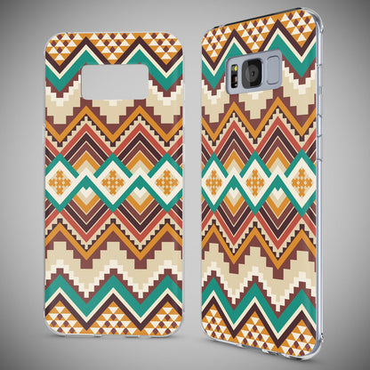 Samsung Galaxy S8 Plus Hülle Handyhülle von NALIA, Silikon Motiv Case Schutzhülle Mandala Blau Türkis NALIA