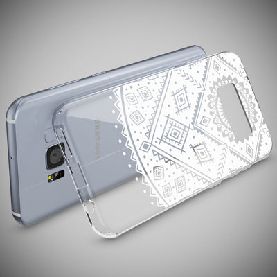 NALIA Handyhülle kompatibel mit Samsung Galaxy S8 Plus, Motiv Design Slim Silikon Case Cover, Crystal Schutzhülle Handy-Tasche Dünn, Muster Backcover Smart-Phone Hülle Princess Pink NALIA Protective Hülle