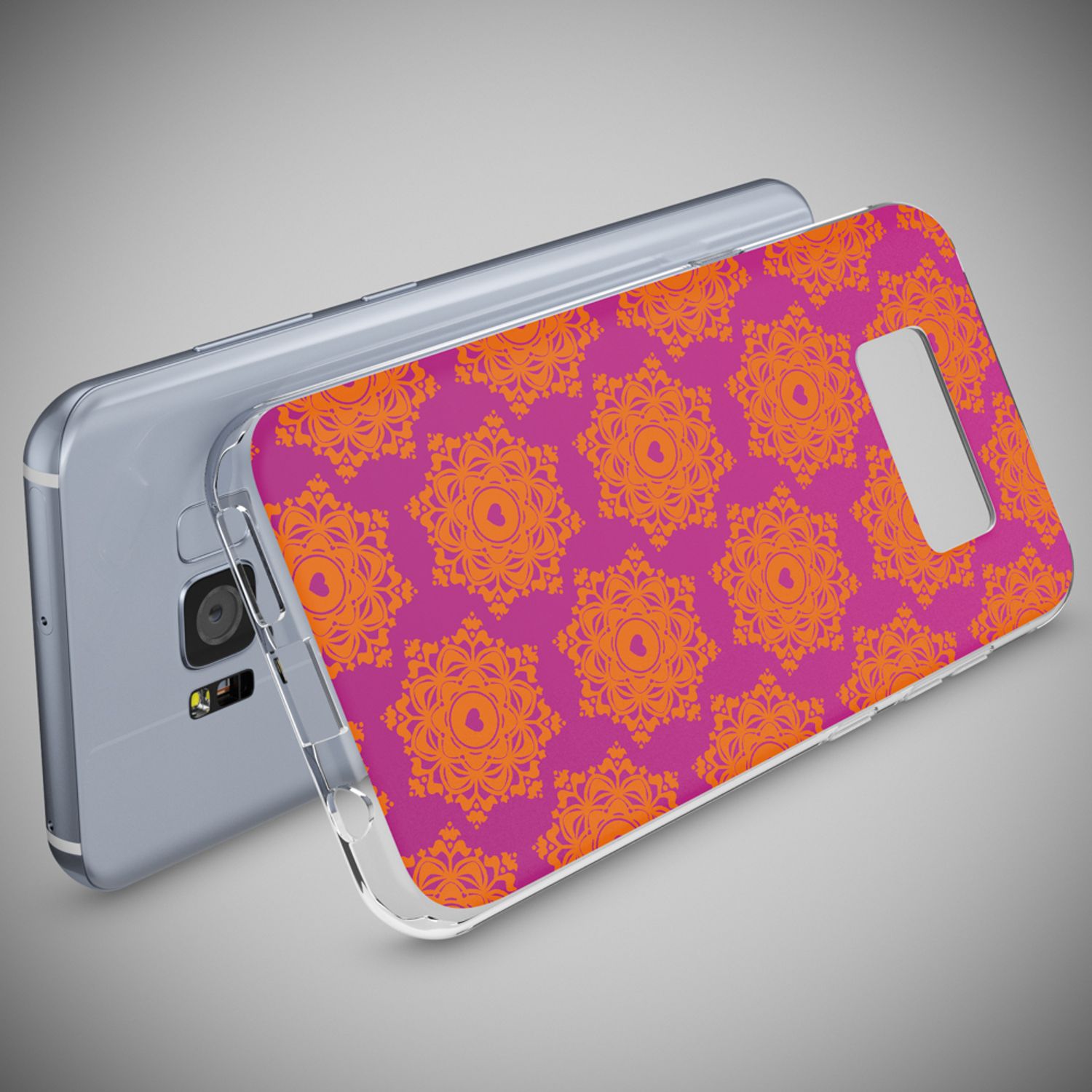 Samsung Galaxy S8 Plus Hülle Handyhülle von NALIA, Silikon Motiv Case Schutzhülle Green Forest NALIA