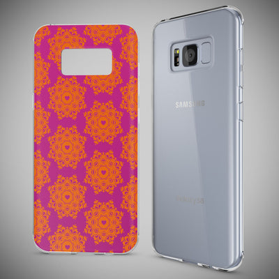 NALIA Handyhülle kompatibel mit Samsung Galaxy S8 Plus, Motiv Design Slim Silikon Case Cover, Crystal Schutzhülle Handy-Tasche Dünn, Muster Backcover Smart-Phone Hülle Green Forest NALIA Protective Hülle