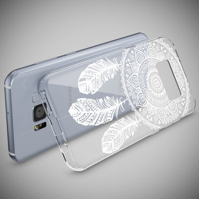 NALIA Handyhülle kompatibel mit Samsung Galaxy S8 Plus, Motiv Design Slim Silikon Case Cover, Crystal Schutzhülle Handy-Tasche Dünn, Muster Backcover Smart-Phone Hülle Berlin Skyline NALIA Protective Hülle