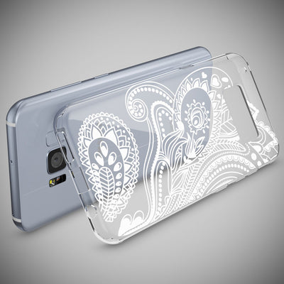NALIA Handyhülle kompatibel mit Samsung Galaxy S8 Plus, Motiv Design Slim Silikon Case Cover, Crystal Schutzhülle Handy-Tasche Dünn, Muster Backcover Smart-Phone Hülle Berlin Skyline NALIA Protective Hülle