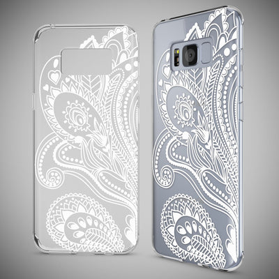 NALIA Handyhülle kompatibel mit Samsung Galaxy S8 Plus, Motiv Design Slim Silikon Case Cover, Crystal Schutzhülle Handy-Tasche Dünn, Muster Backcover Smart-Phone Hülle Berlin Skyline NALIA Protective Hülle