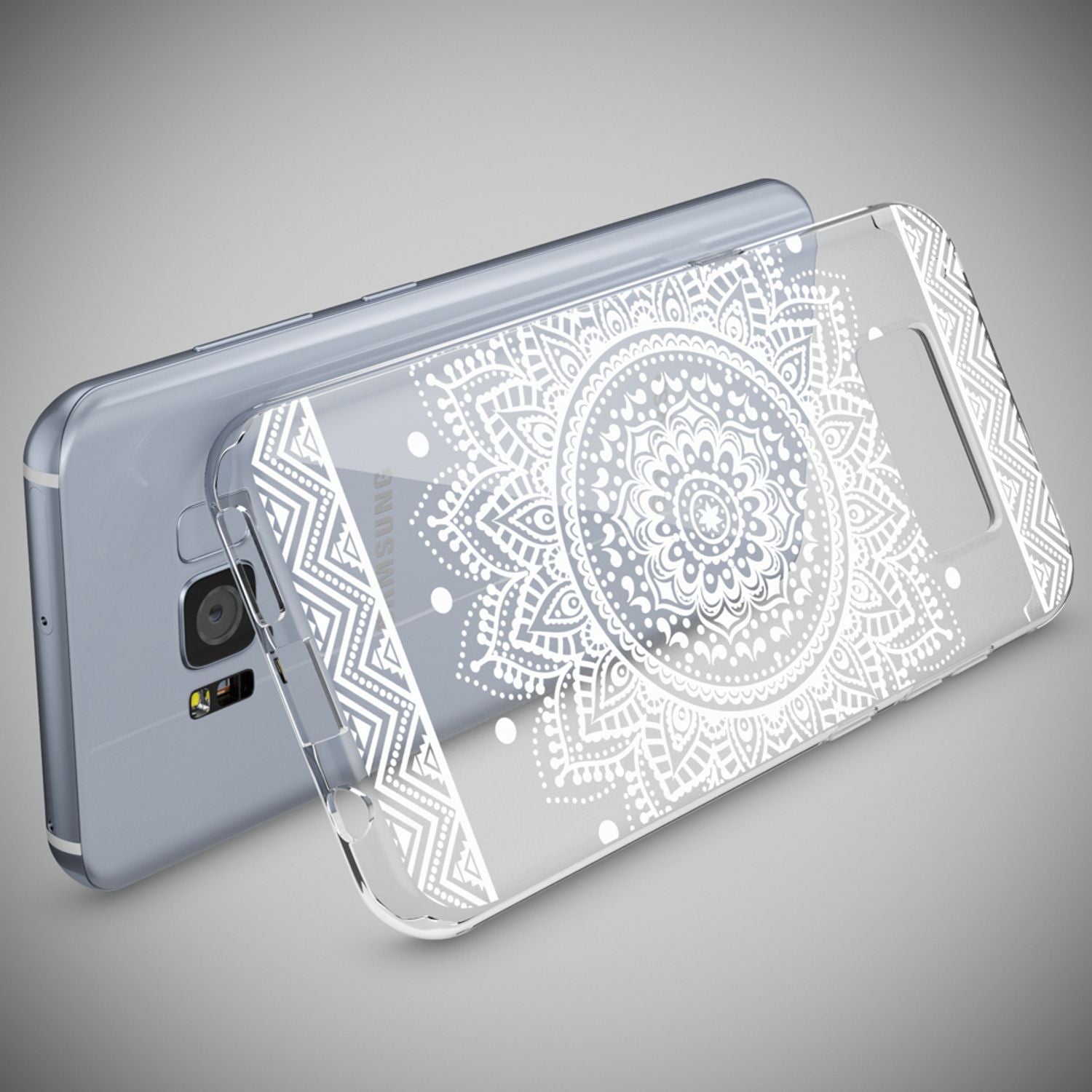 Samsung Galaxy S8 Plus Hülle Handyhülle von NALIA, Silikon Motiv Case Schutzhülle Colorful Rain NALIA