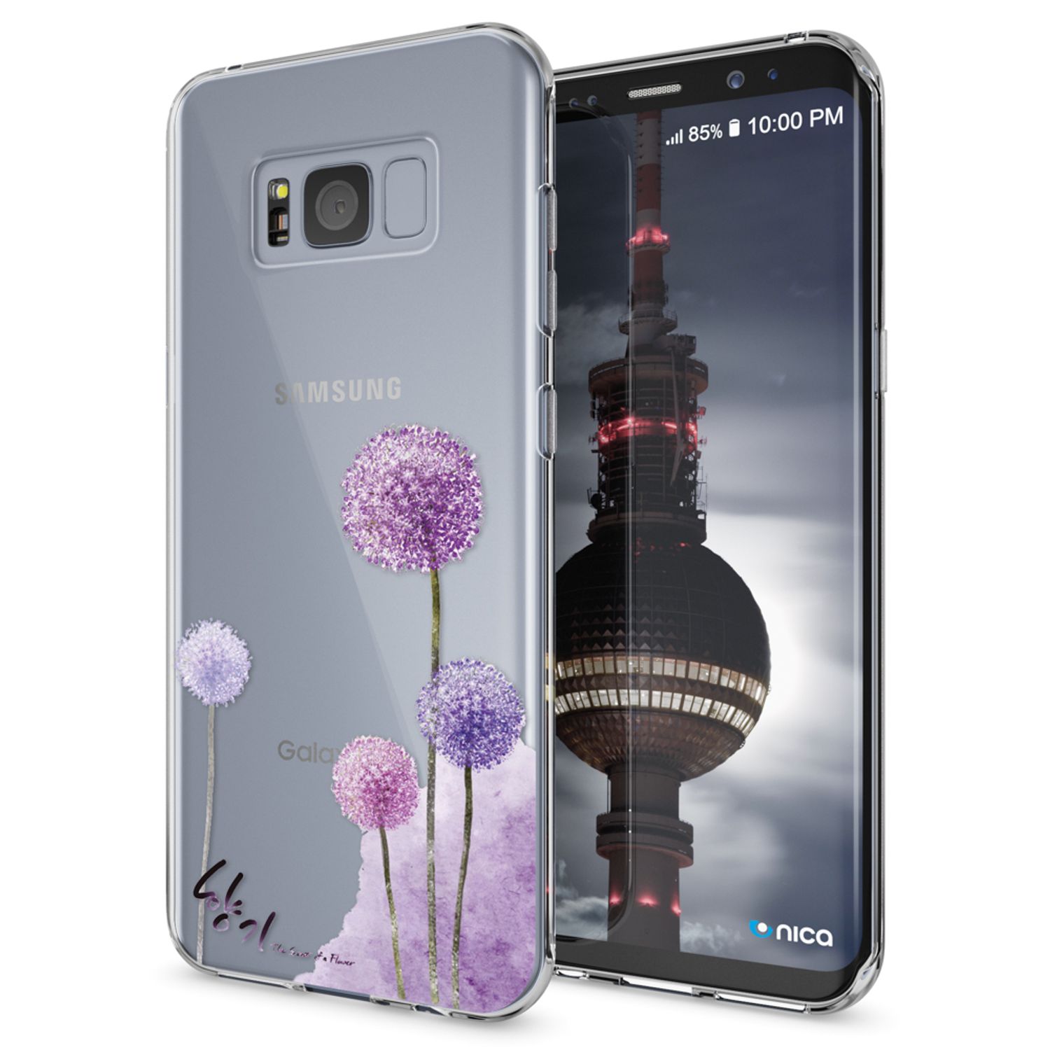 Samsung Galaxy S8 Plus Hülle Handyhülle von NALIA, Silikon Motiv Case Schutzhülle Deer NALIA