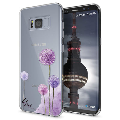 NALIA Handyhülle kompatibel mit Samsung Galaxy S8 Plus, Motiv Design Slim Silikon Case Cover, Crystal Schutzhülle Handy-Tasche Dünn, Muster Backcover Smart-Phone Hülle Deer NALIA Protective Hülle