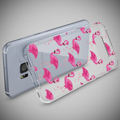 NALIA Handyhülle kompatibel mit Samsung Galaxy S8, Motiv Design Slim Silikon Case Cover, Crystal Schutzhülle Handy-Tasche Dünn, Muster Backcover Bumper Smart-Phone Hülle Pattern Flowers NALIA SlimFit Hülle