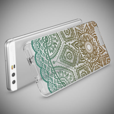 NALIA Handyhülle kompatibel mit Huawei P10, Motiv Design Slim Silikon Case Cover, Crystal Schutzhülle Handy-Tasche Dünn, Muster Etui Backcover Hülle Smart-Phone Bumper Retro NALIA SlimFit Hülle