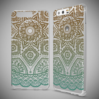 NALIA Handyhülle kompatibel mit Huawei P10, Motiv Design Slim Silikon Case Cover, Crystal Schutzhülle Handy-Tasche Dünn, Muster Etui Backcover Hülle Smart-Phone Bumper Retro NALIA SlimFit Hülle