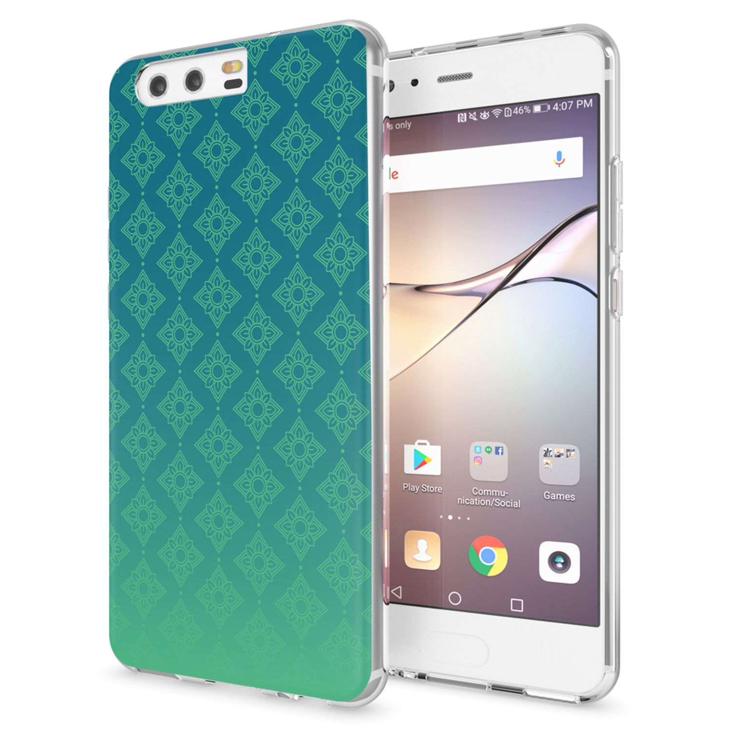Huawei P10 Hülle Handyhülle von NALIA, Slim Silikon Motiv Case Cover Schutzhülle Retro NALIA