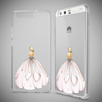 Huawei P10 Hülle Handyhülle von NALIA, Slim Silikon Motiv Case Cover Schutzhülle Retro NALIA