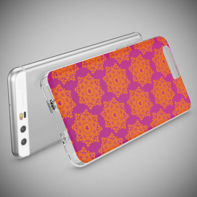 NALIA Handyhülle kompatibel mit Huawei P10, Motiv Design Slim Silikon Case Cover, Crystal Schutzhülle Handy-Tasche Dünn, Muster Etui Backcover Hülle Smart-Phone Bumper Feathers NALIA SlimFit Hülle