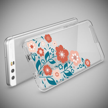 Huawei P10 Hülle Handyhülle von NALIA, Slim Silikon Motiv Case Cover Schutzhülle Feathers NALIA