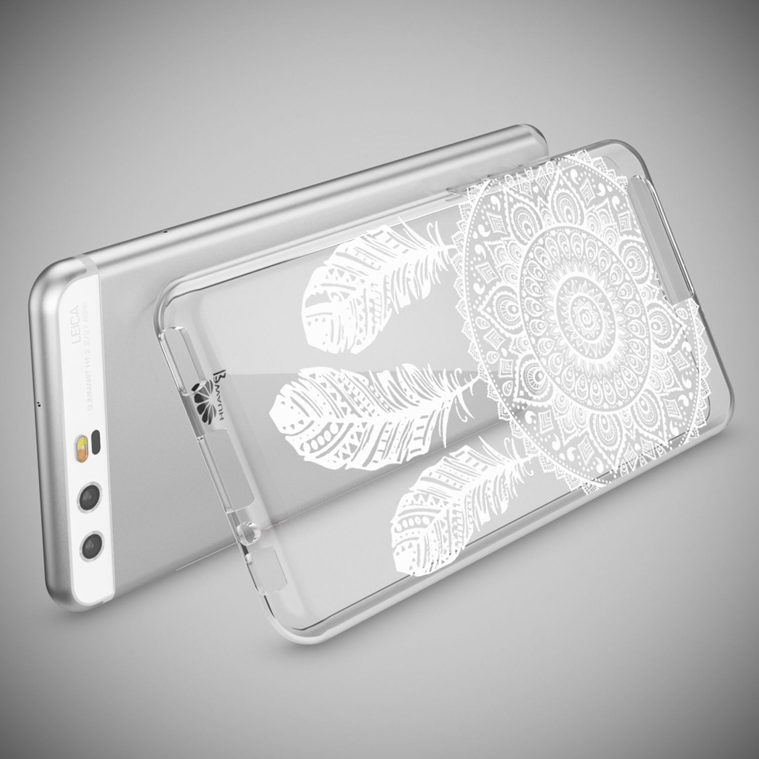 Huawei P10 Hülle Handyhülle von NALIA, Slim Silikon Motiv Case Cover Schutzhülle Dreamcatcher NALIA
