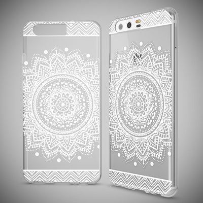 NALIA Handyhülle kompatibel mit Huawei P10, Motiv Design Slim Silikon Case Cover, Crystal Schutzhülle Handy-Tasche Dünn, Muster Etui Backcover Hülle Smart-Phone Bumper Deer NALIA SlimFit Hülle
