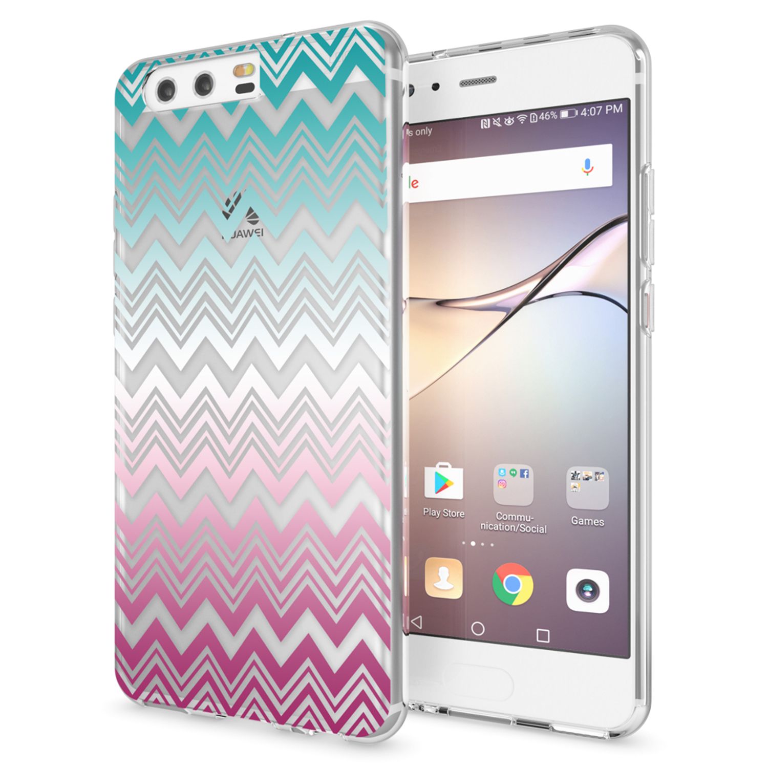 Huawei P10 Hülle Handyhülle von NALIA, Slim Silikon Motiv Case Cover Schutzhülle Deer NALIA