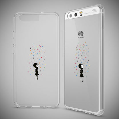 Huawei P10 Hülle Handyhülle von NALIA, Slim Silikon Motiv Case Cover Schutzhülle Deer NALIA