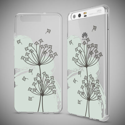 NALIA Handyhülle kompatibel mit Huawei P10, Motiv Design Slim Silikon Case Cover, Crystal Schutzhülle Handy-Tasche Dünn, Muster Etui Backcover Hülle Smart-Phone Bumper Deer NALIA SlimFit Hülle