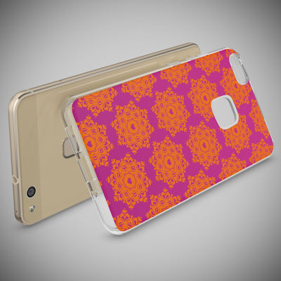 NALIA Handyhülle kompatibel mit Huawei P10 Lite, Motiv Design Slim Silikon Case Cover, Crystal Schutzhülle Handy-Tasche Dünn, Muster Backcover Skin Smart-Phone Hülle Princess Pink NALIA SlimFit Hülle